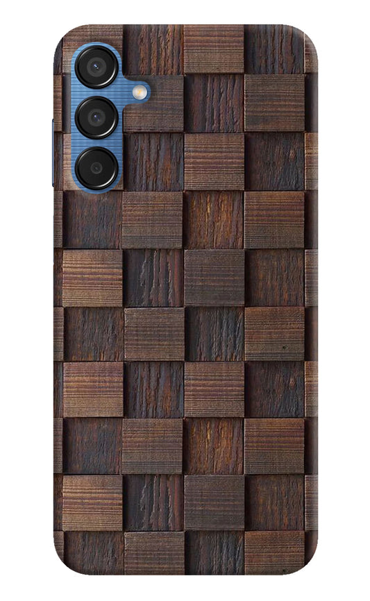 Wooden Cube Design Samsung M15 5G Hard Case Back Cover by Casekaro