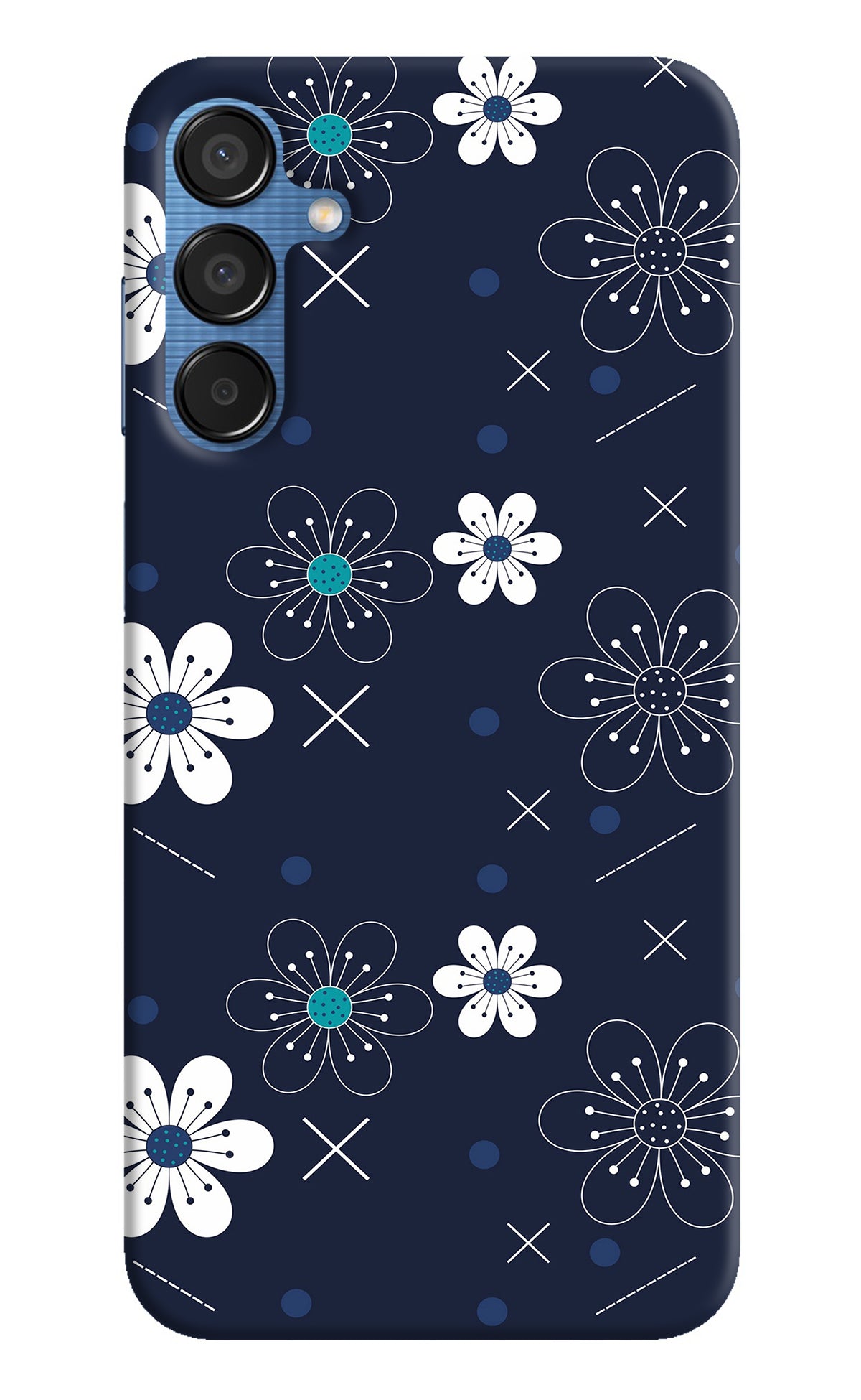 Flowers Samsung M15 5G Back Cover