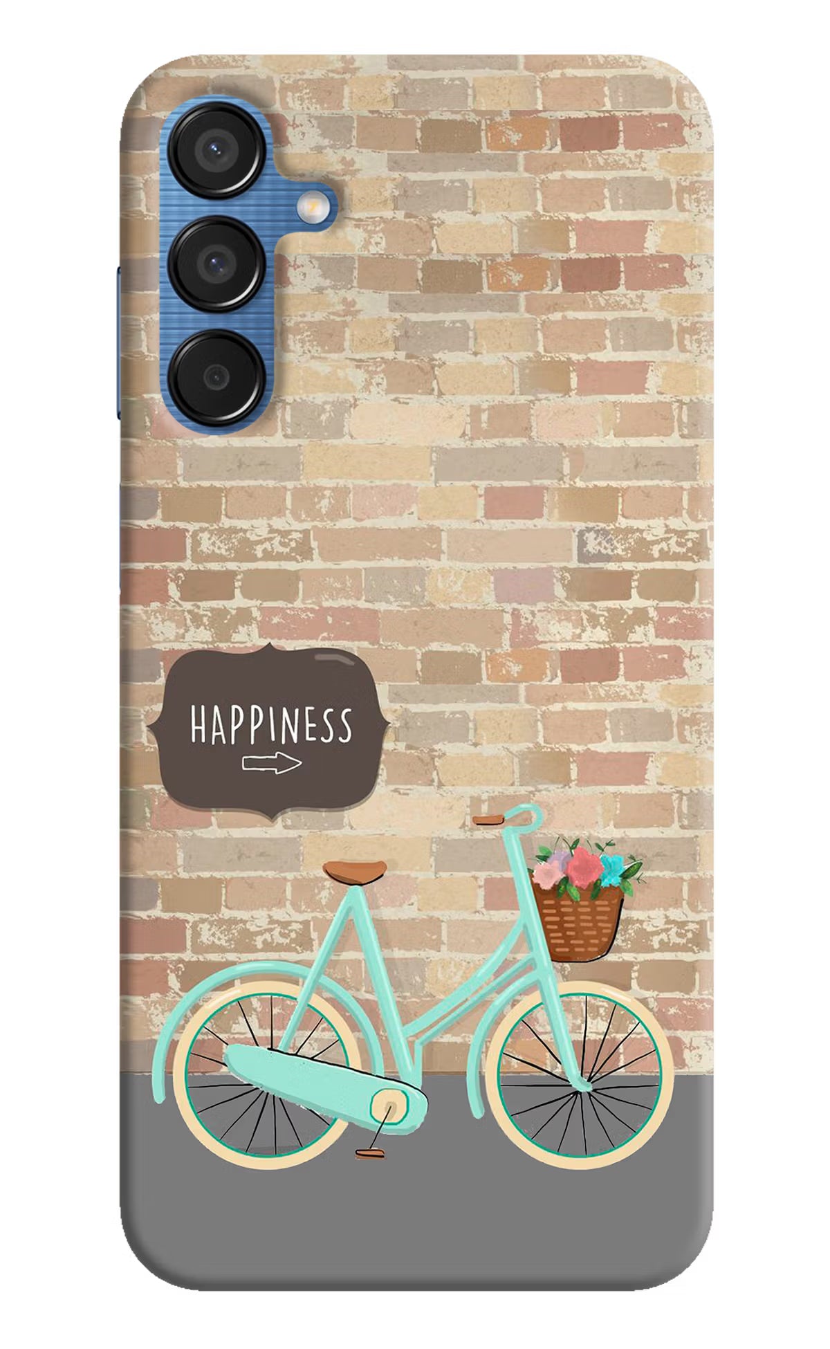 Happiness Artwork Samsung M15 5G Hard Case Back Cover by Casekaro