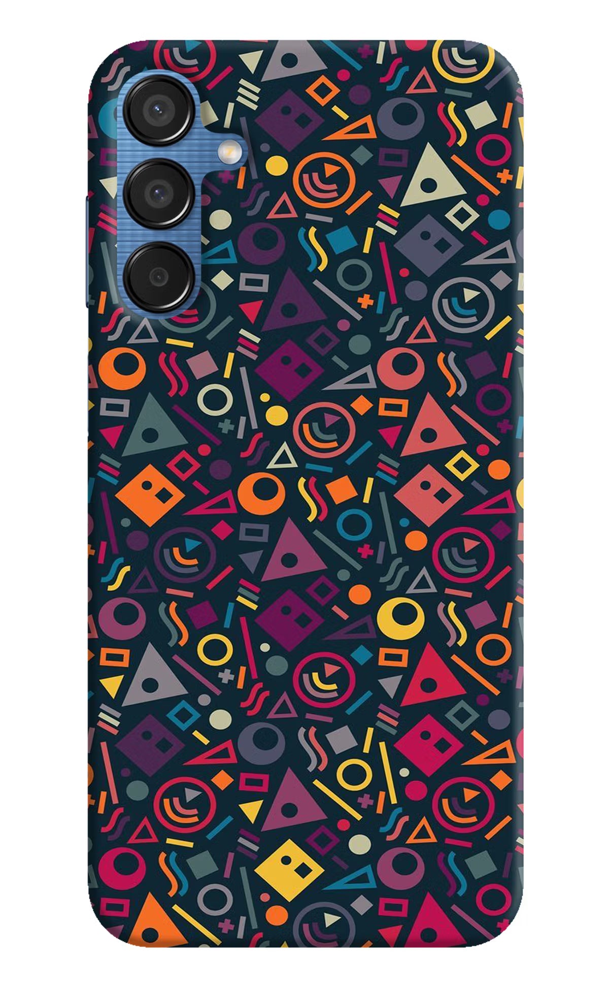 Geometric Abstract Samsung M15 5G Hard Case Back Cover by Casekaro