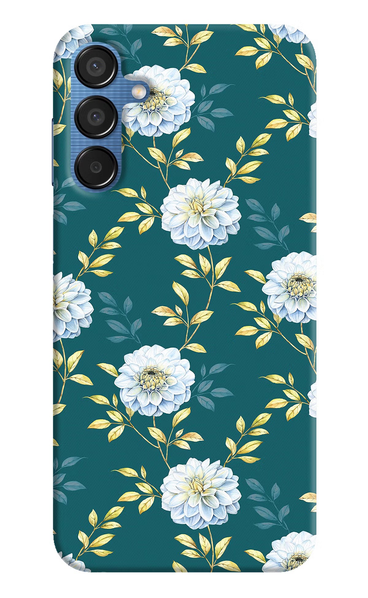 Flowers Samsung M15 5G Hard Case Back Cover by Casekaro