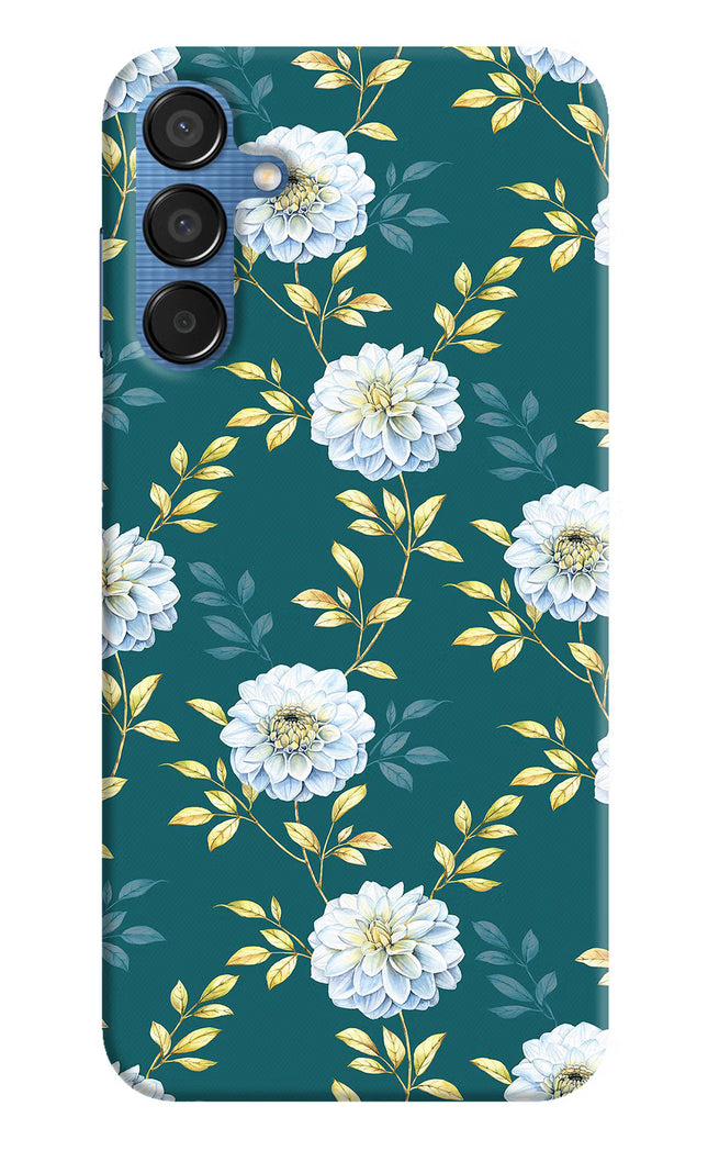 Flowers Samsung M15 5G Hard Case Back Cover by Casekaro