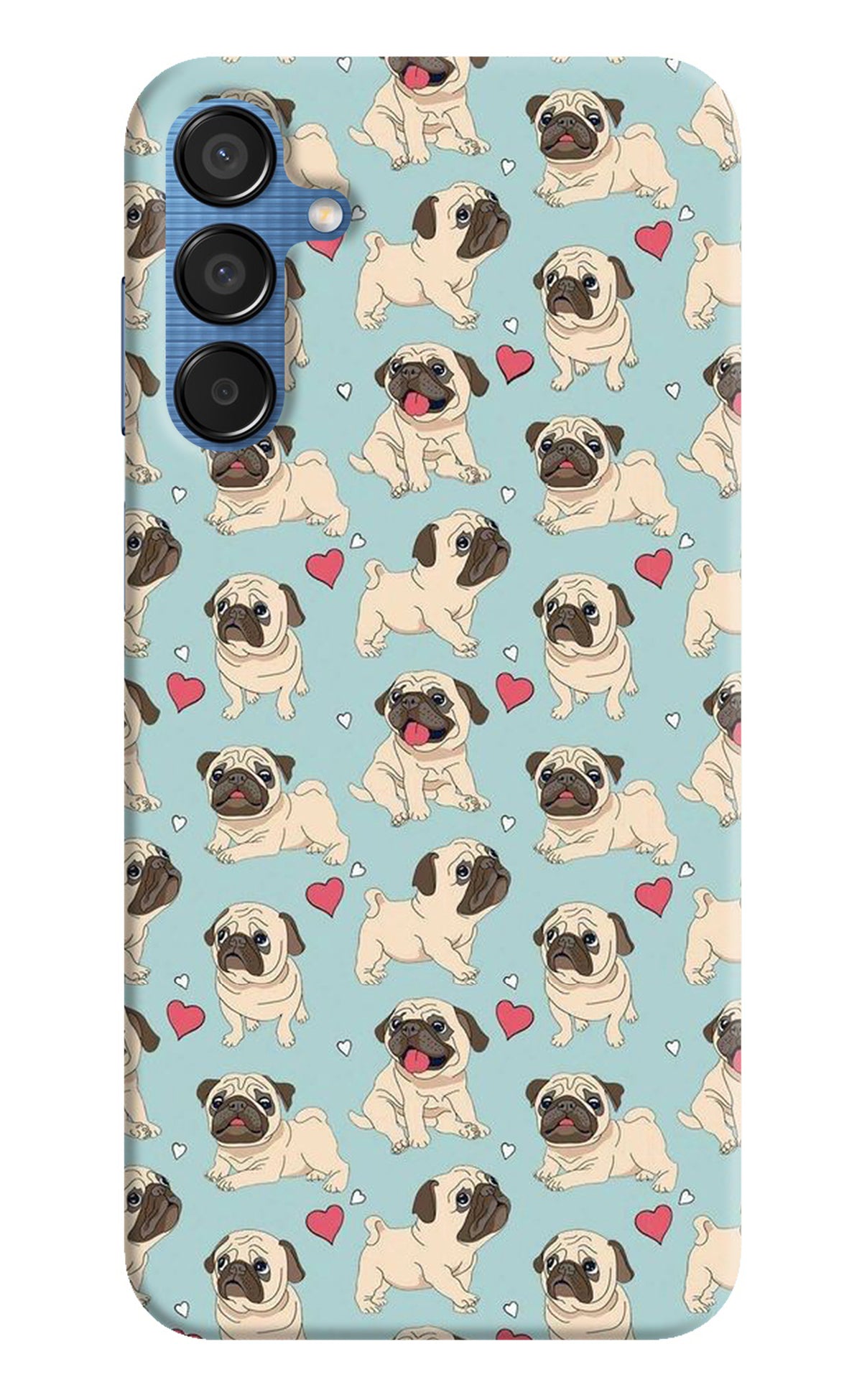 Pug Dog Samsung M15 5G Back Cover