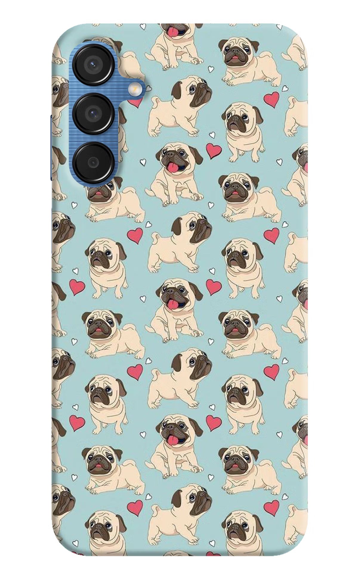 Pug Dog Samsung M15 5G Hard Case Back Cover by Casekaro