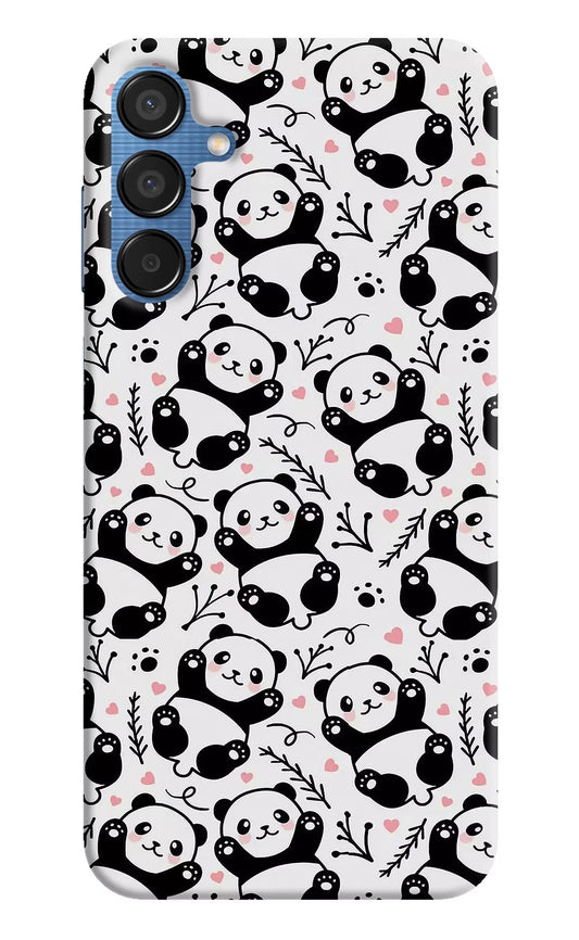 Cute Panda Samsung M15 5G Hard Case Back Cover by Casekaro