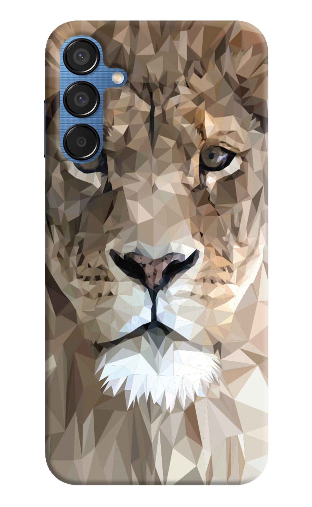 Lion Art Samsung M15 5G Hard Case Back Cover by Casekaro
