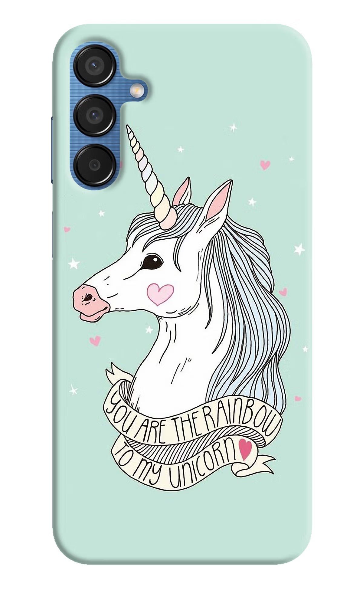Unicorn Wallpaper Samsung M15 5G Hard Case Back Cover by Casekaro