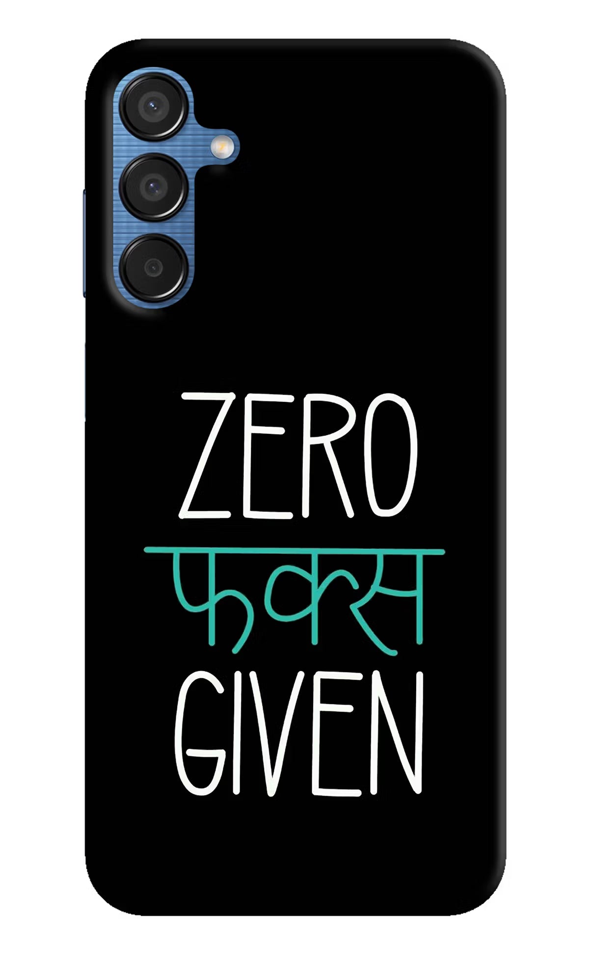 Zero Fucks Given Samsung M15 5G Hard Case Back Cover by Casekaro