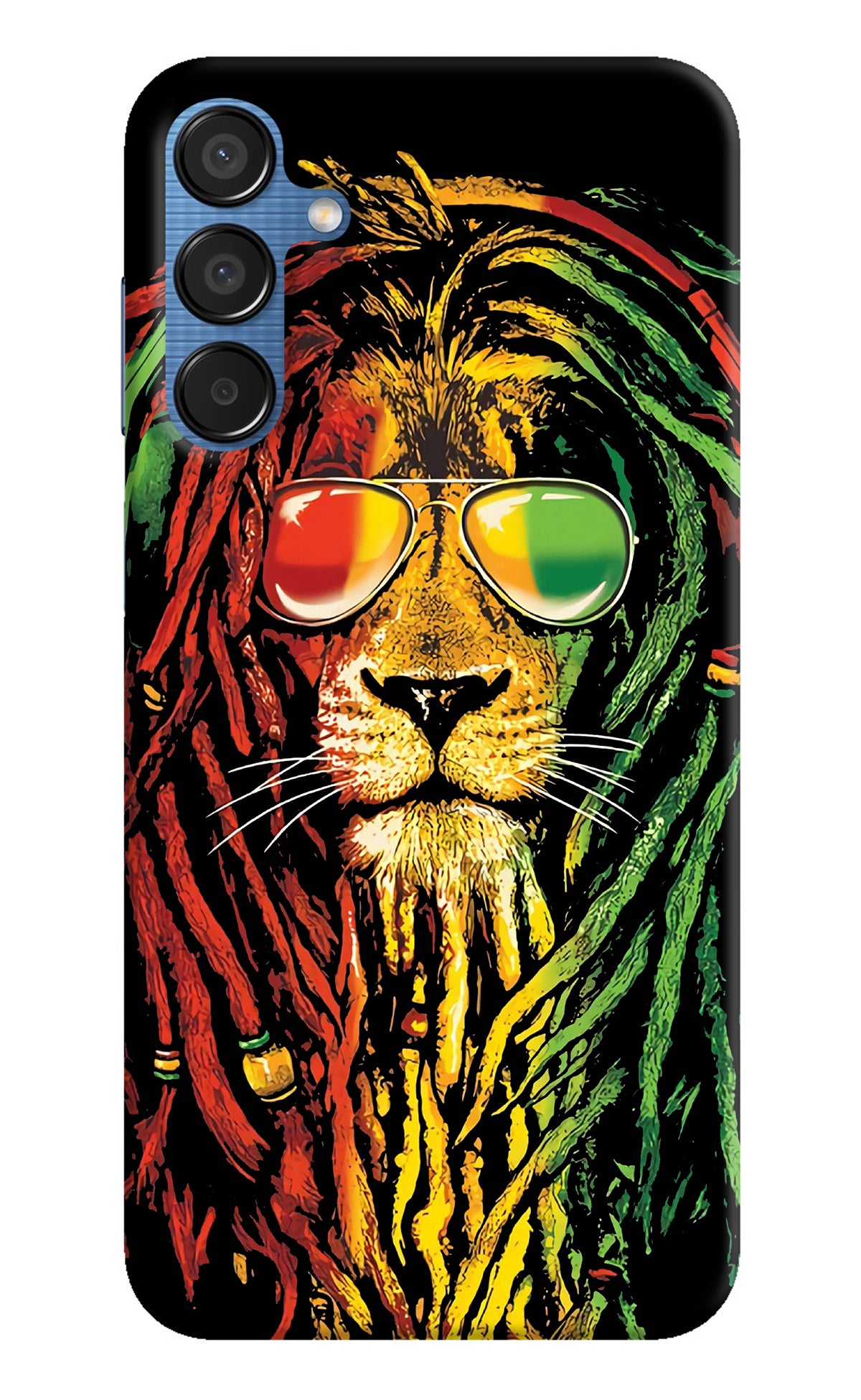 Rasta Lion Samsung M15 5G Back Cover