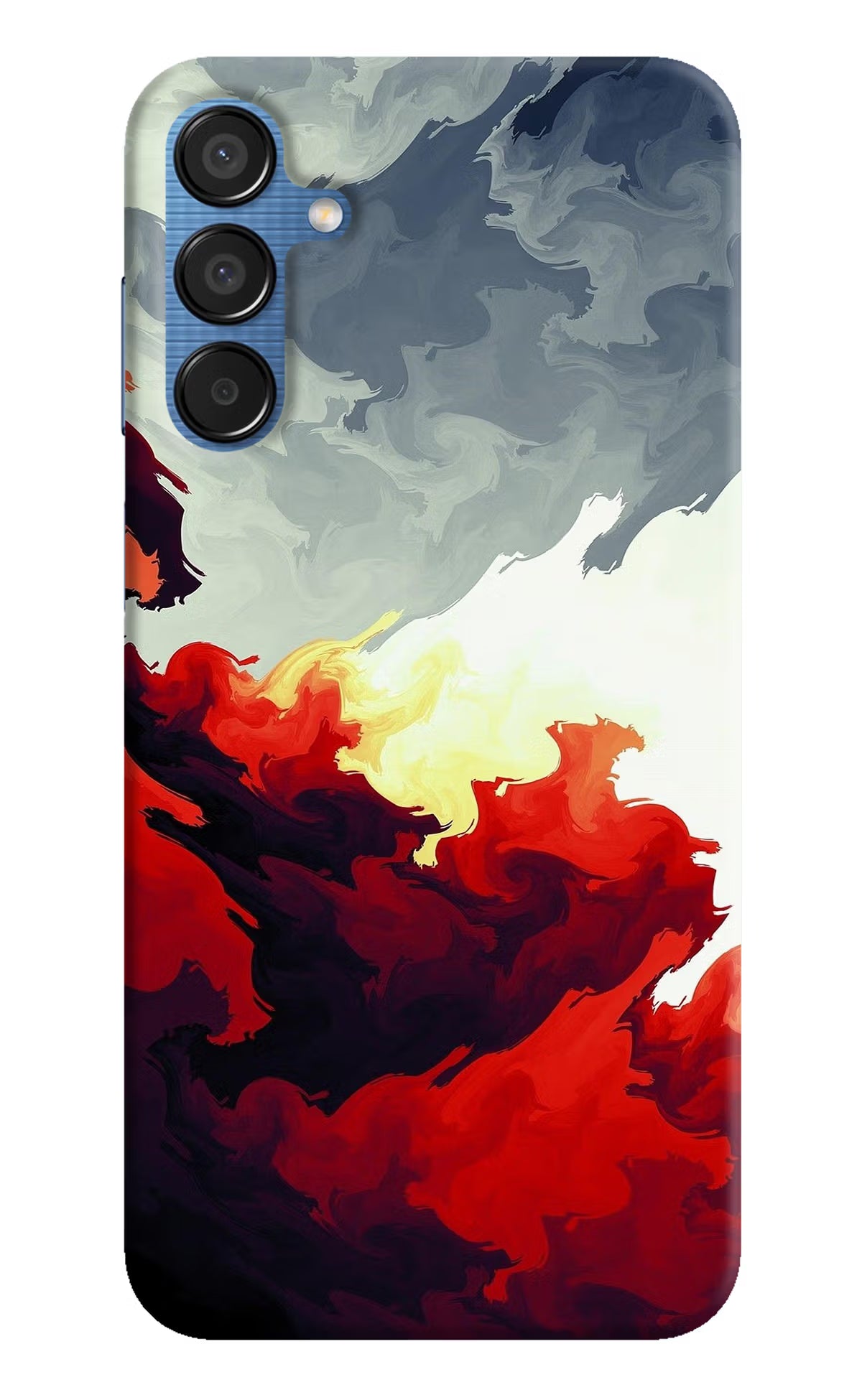 Fire Cloud Samsung M15 5G Hard Case Back Cover by Casekaro