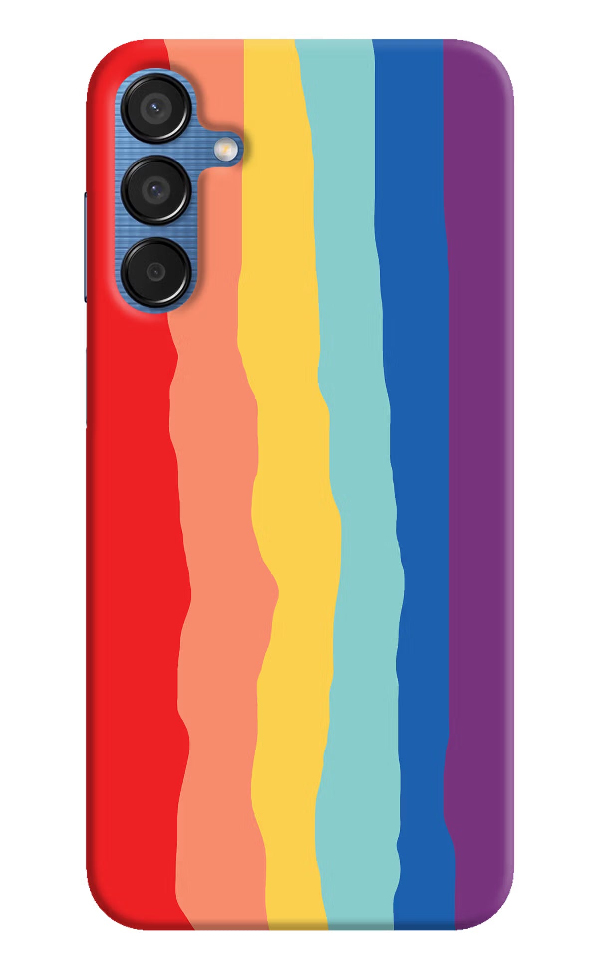 Rainbow Samsung M15 5G Hard Case Back Cover by Casekaro