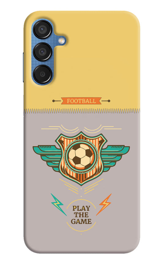Football Samsung M15 5G Hard Case Back Cover by Casekaro