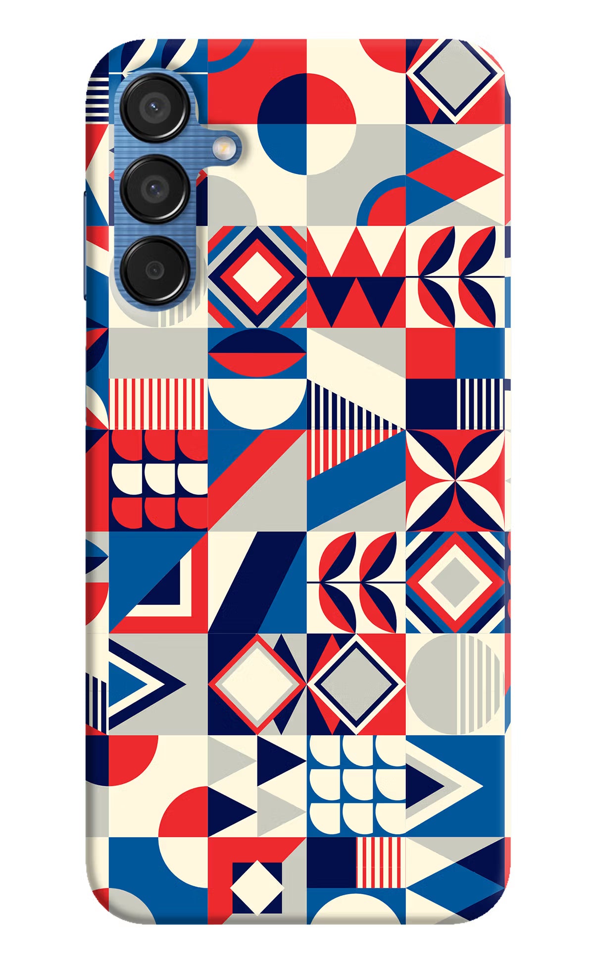 Colorful Pattern Samsung M15 5G Hard Case Back Cover by Casekaro