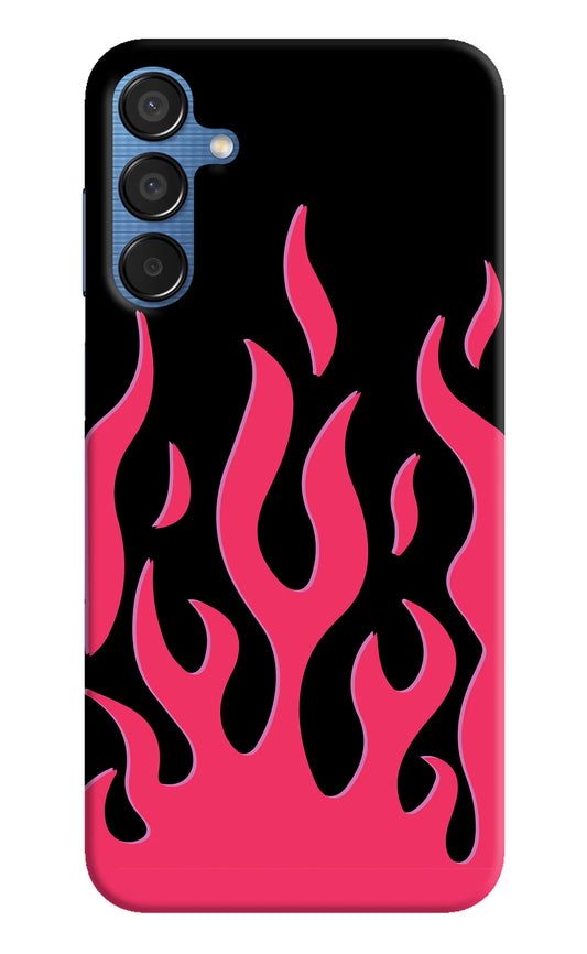 Fire Flames Samsung M15 5G Hard Case Back Cover by Casekaro