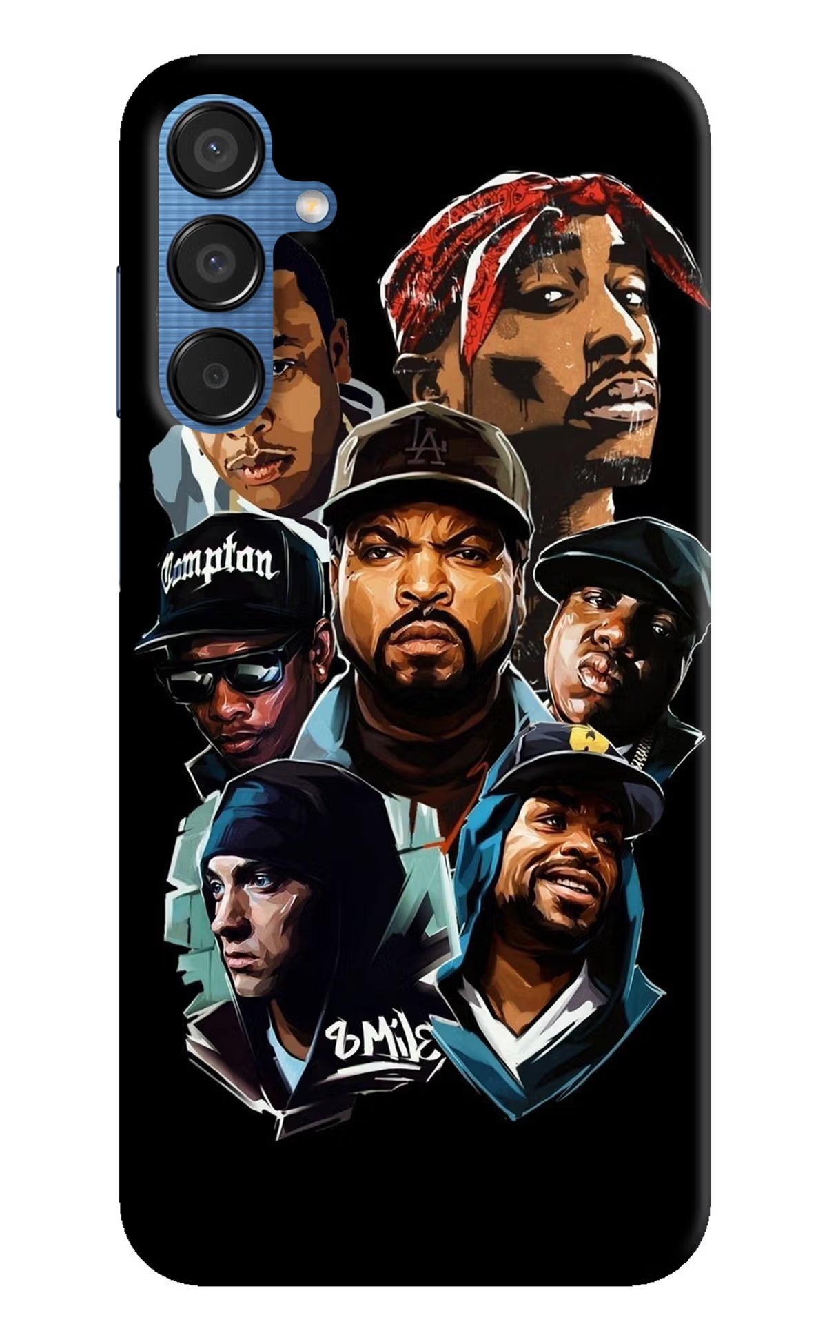Rappers Samsung M15 5G Hard Case Back Cover by Casekaro