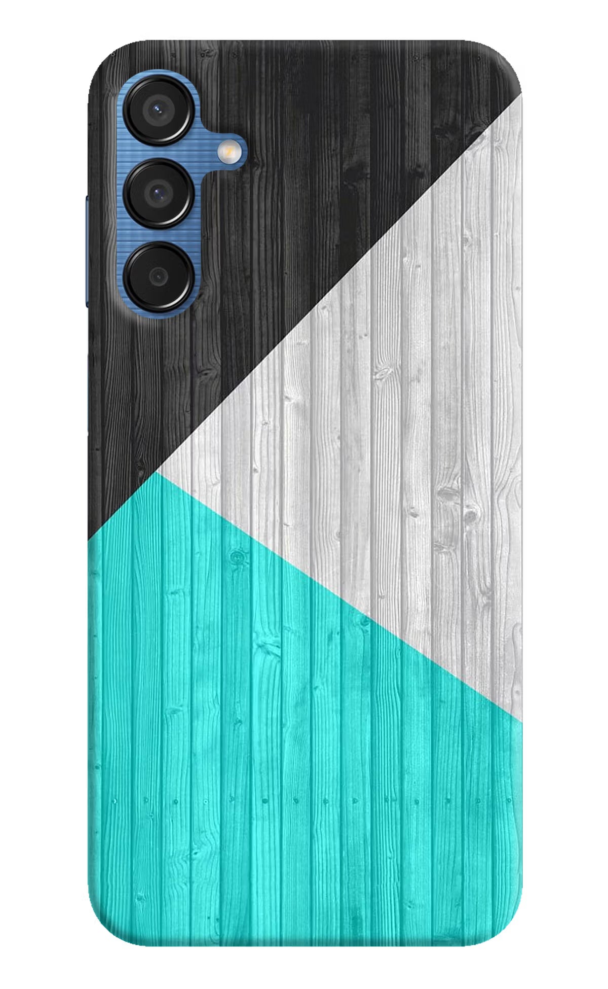 Wooden Abstract Samsung M15 5G Hard Case Back Cover by Casekaro