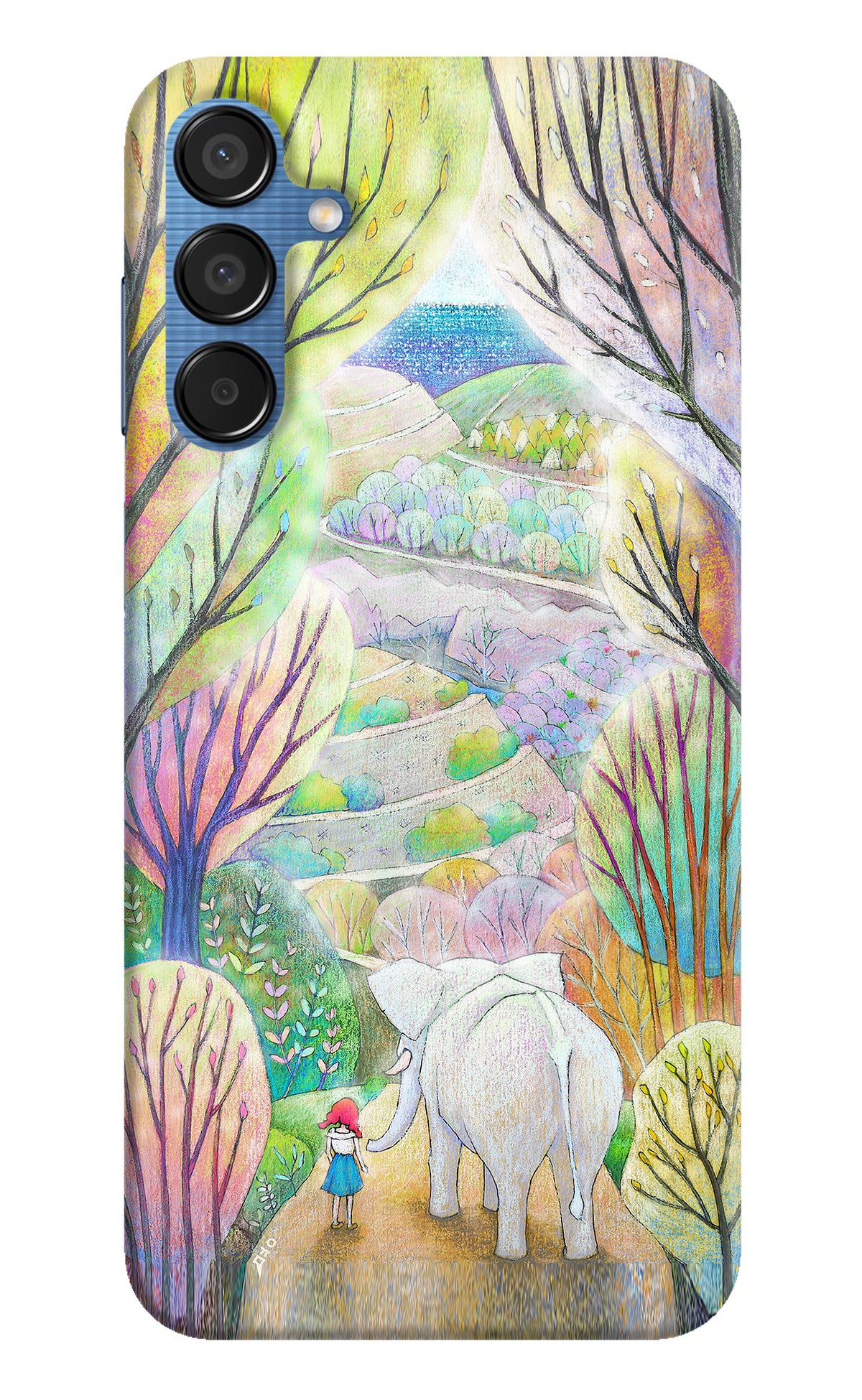 Nature Painting Samsung M15 5G Back Cover