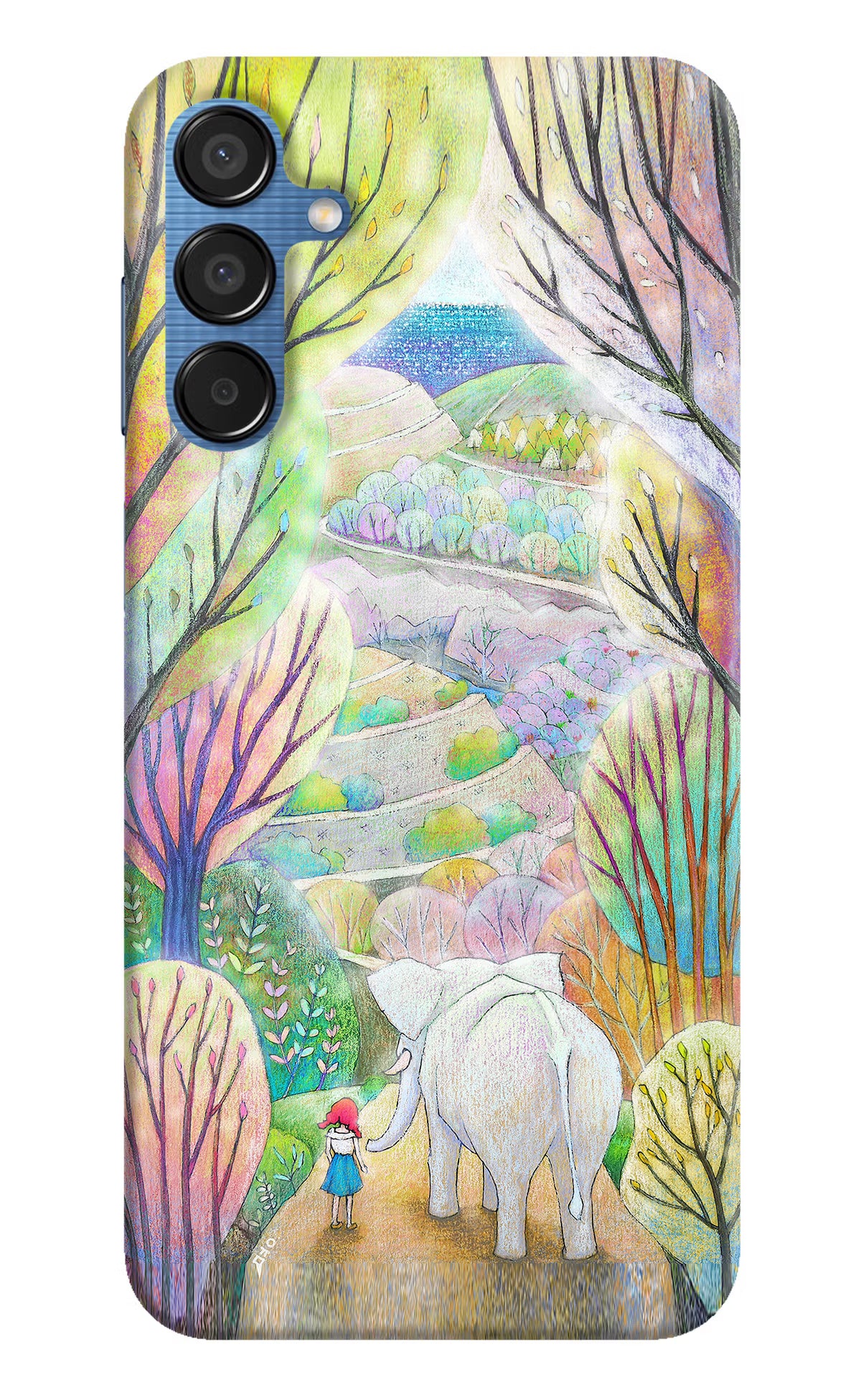Nature Painting Samsung M15 5G Hard Case Back Cover by Casekaro