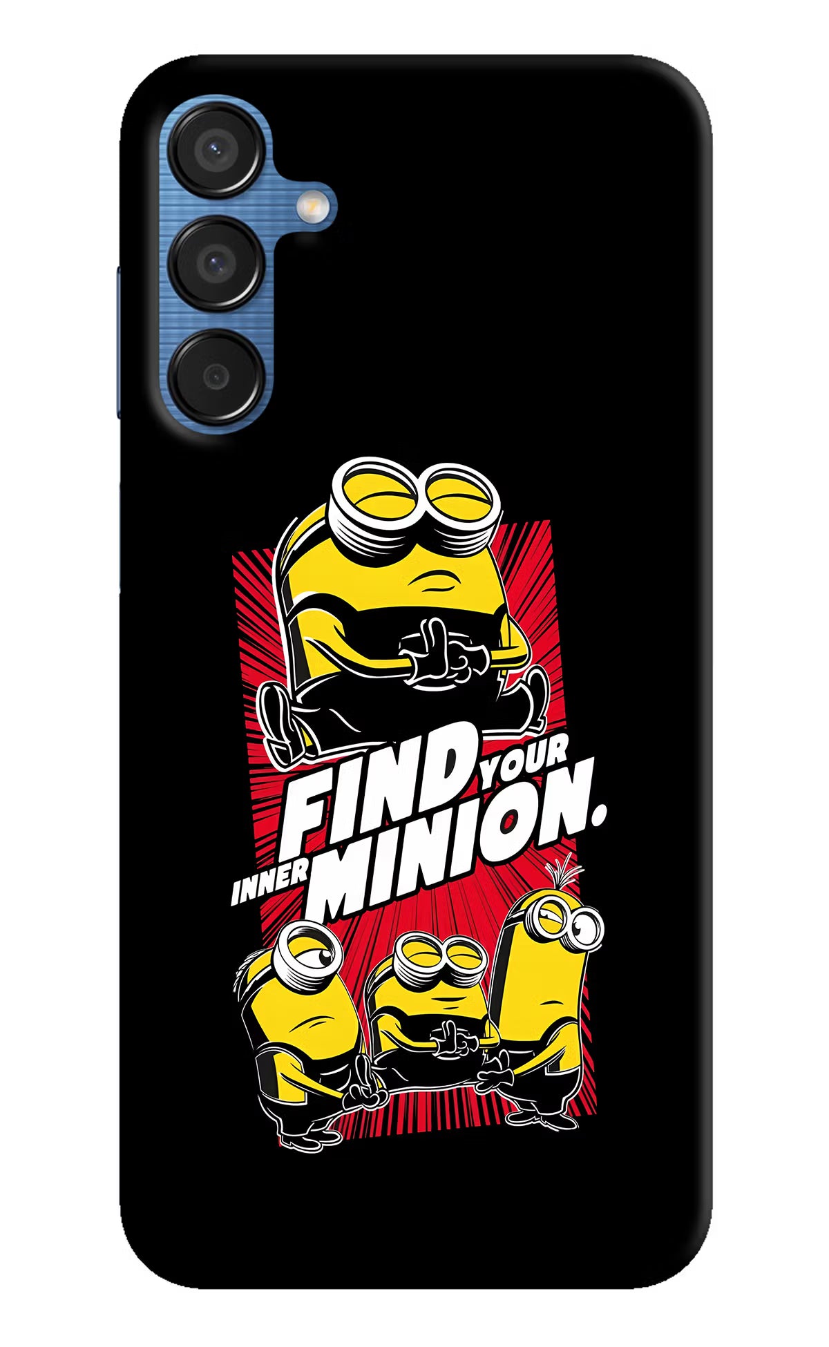 Find your inner Minion Samsung M15 5G Hard Case Back Cover by Casekaro