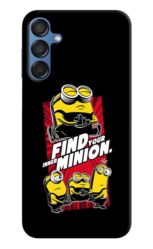 Find your inner Minion Samsung M15 5G Hard Case Back Cover by Casekaro