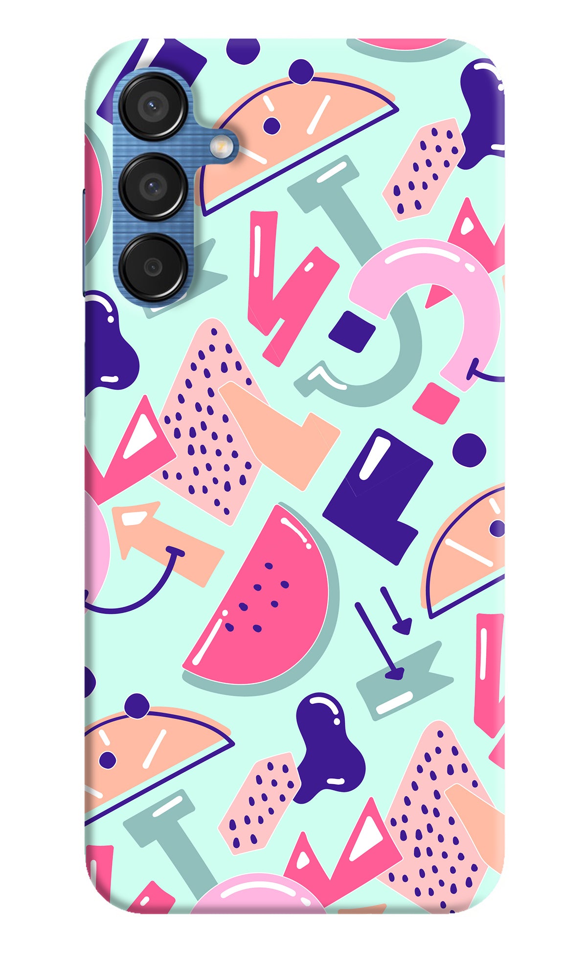 Doodle Pattern Samsung M15 5G Back Cover