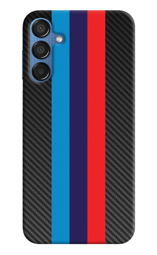 BMW Stripes Pattern Samsung M15 5G Back Cover