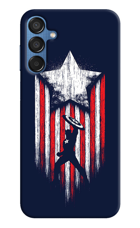 Captain America Marvel Art Samsung M15 5G Back Cover