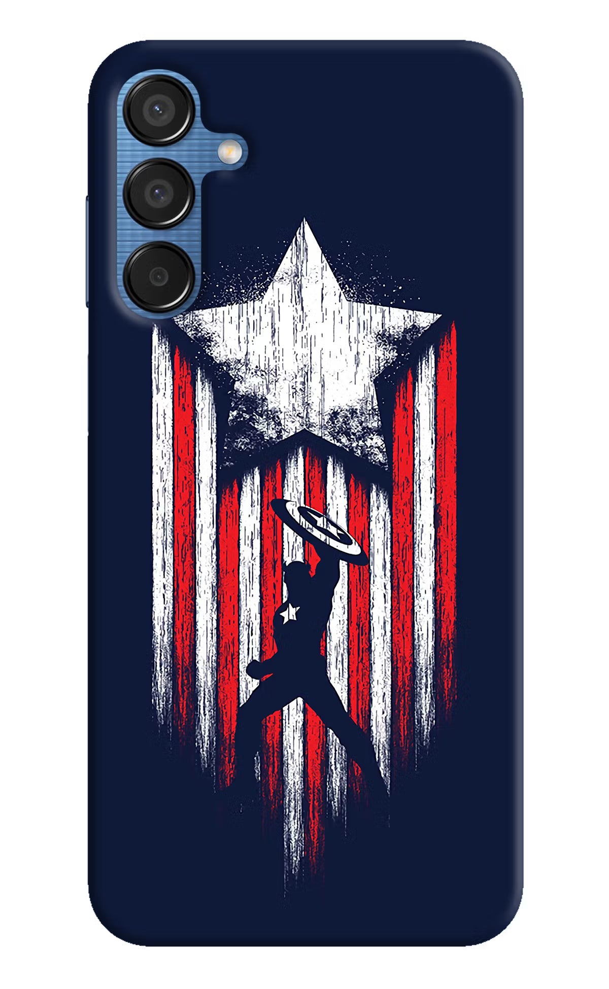Captain America Marvel Art Samsung M15 5G Hard Case Back Cover by Casekaro