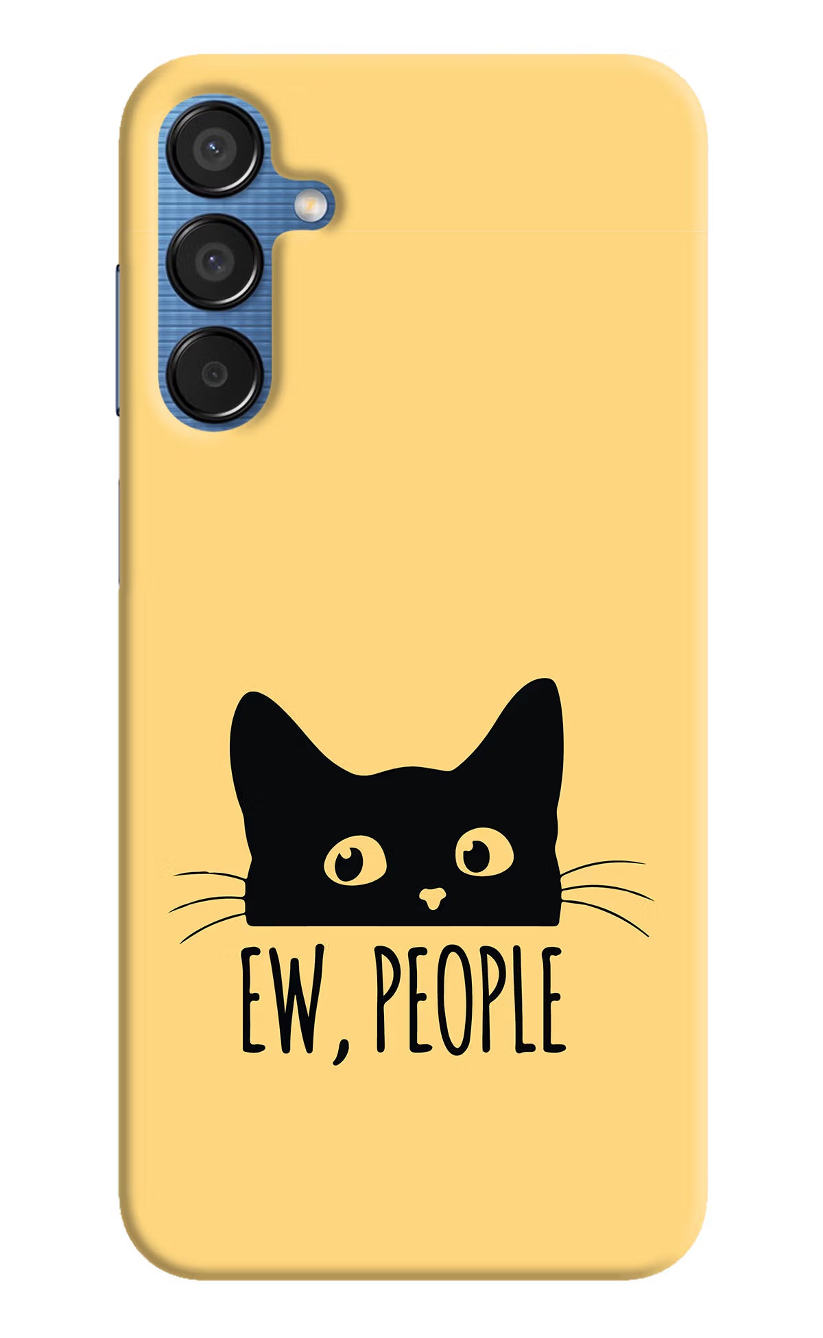 Ew People Catitude Samsung M15 5G Hard Case Back Cover by Casekaro
