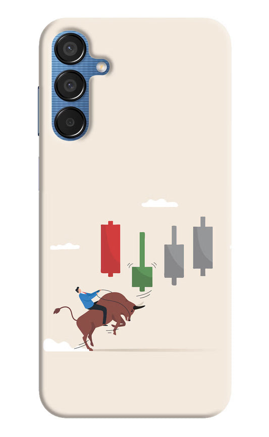 Bull Trading Momentum Samsung M15 5G Hard Case Back Cover by Casekaro