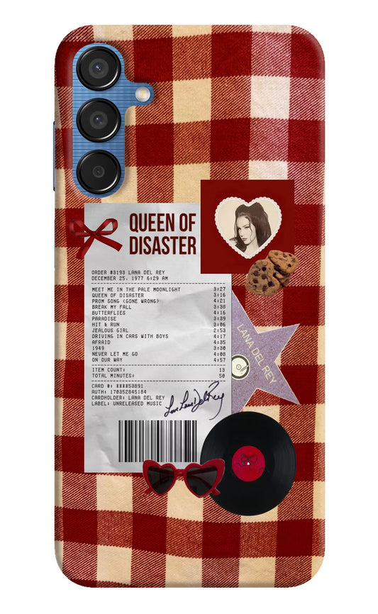 Queen of Disaster Samsung M15 5G Hard Case Back Cover by Casekaro