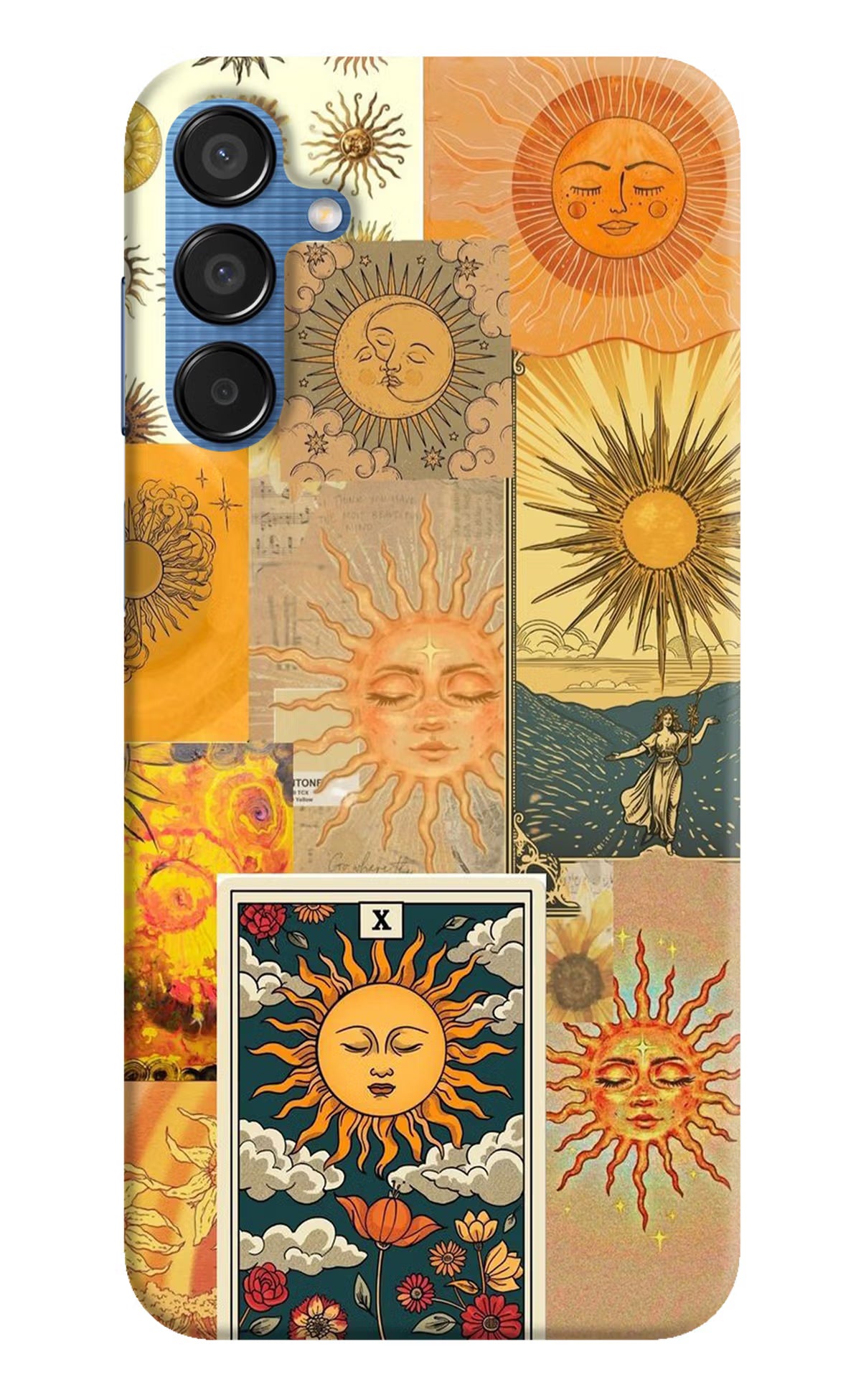 Sun Samsung M15 5G Hard Case Back Cover by Casekaro