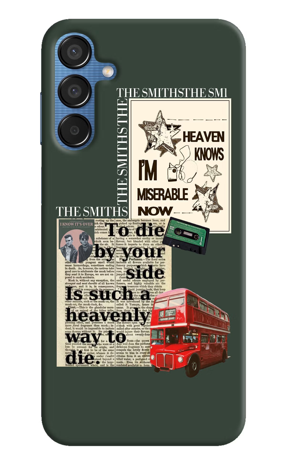 The Smiths Samsung M15 5G Hard Case Back Cover by Casekaro