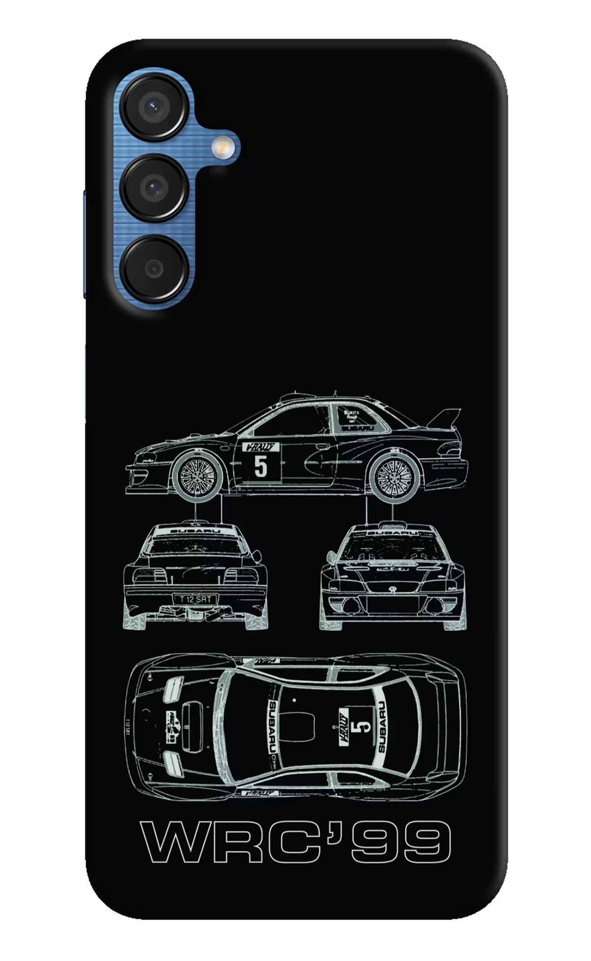 WRC'99 Samsung M15 5G Hard Case Back Cover by Casekaro