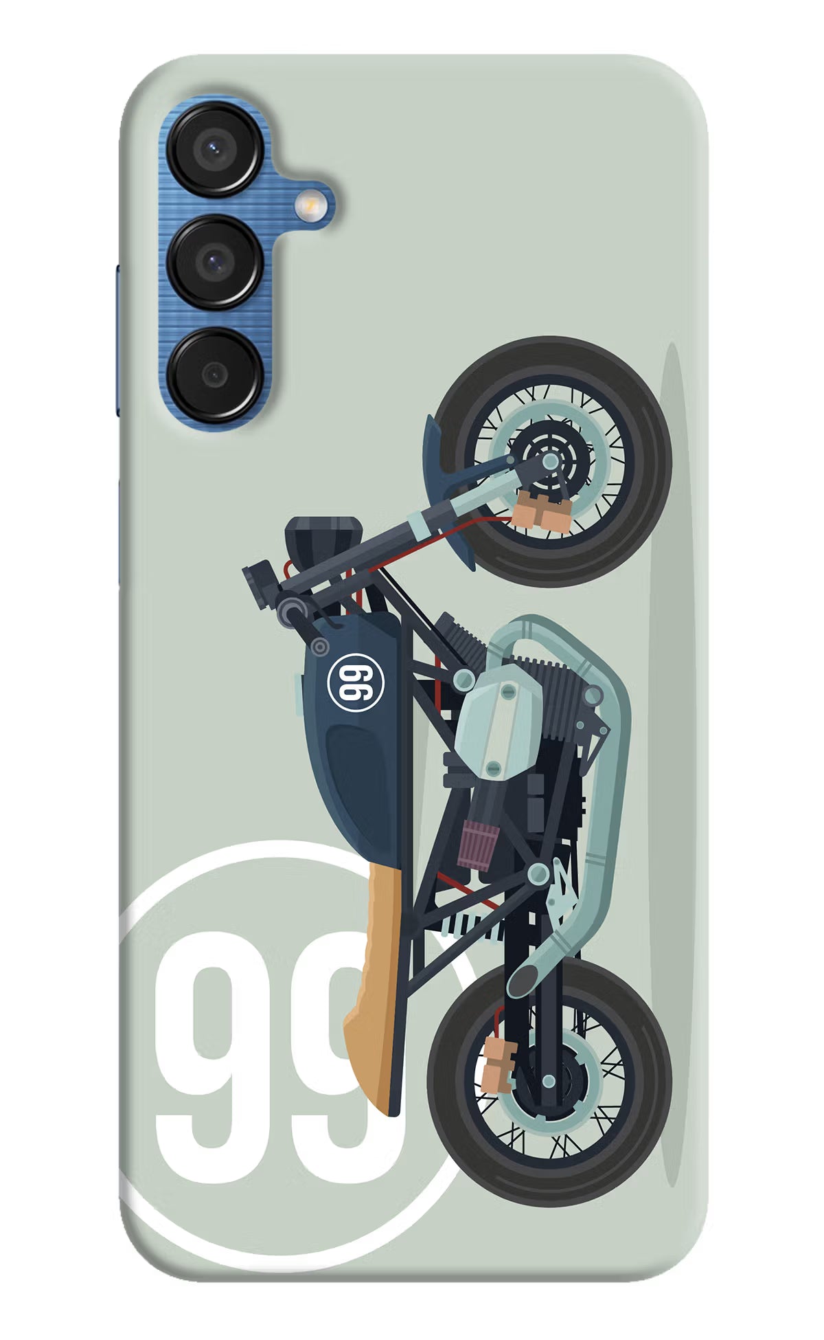 Classic Cafe Racer 99 Samsung M15 5G Hard Case Back Cover by Casekaro