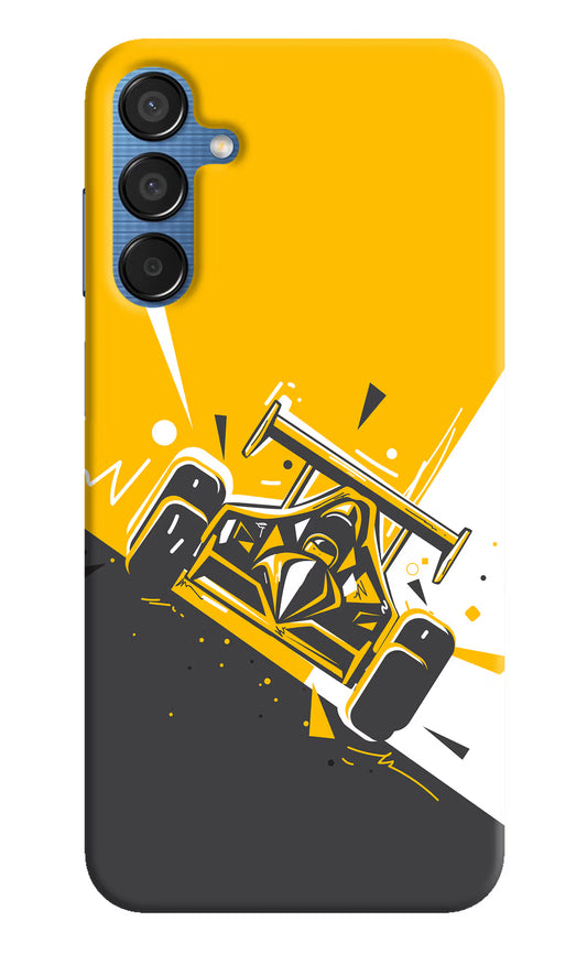 Track King Samsung M15 5G Hard Case Back Cover by Casekaro