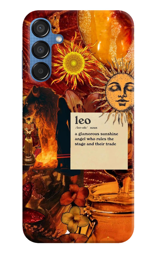 Leo Zodiac Samsung M15 5G Hard Case Back Cover by Casekaro