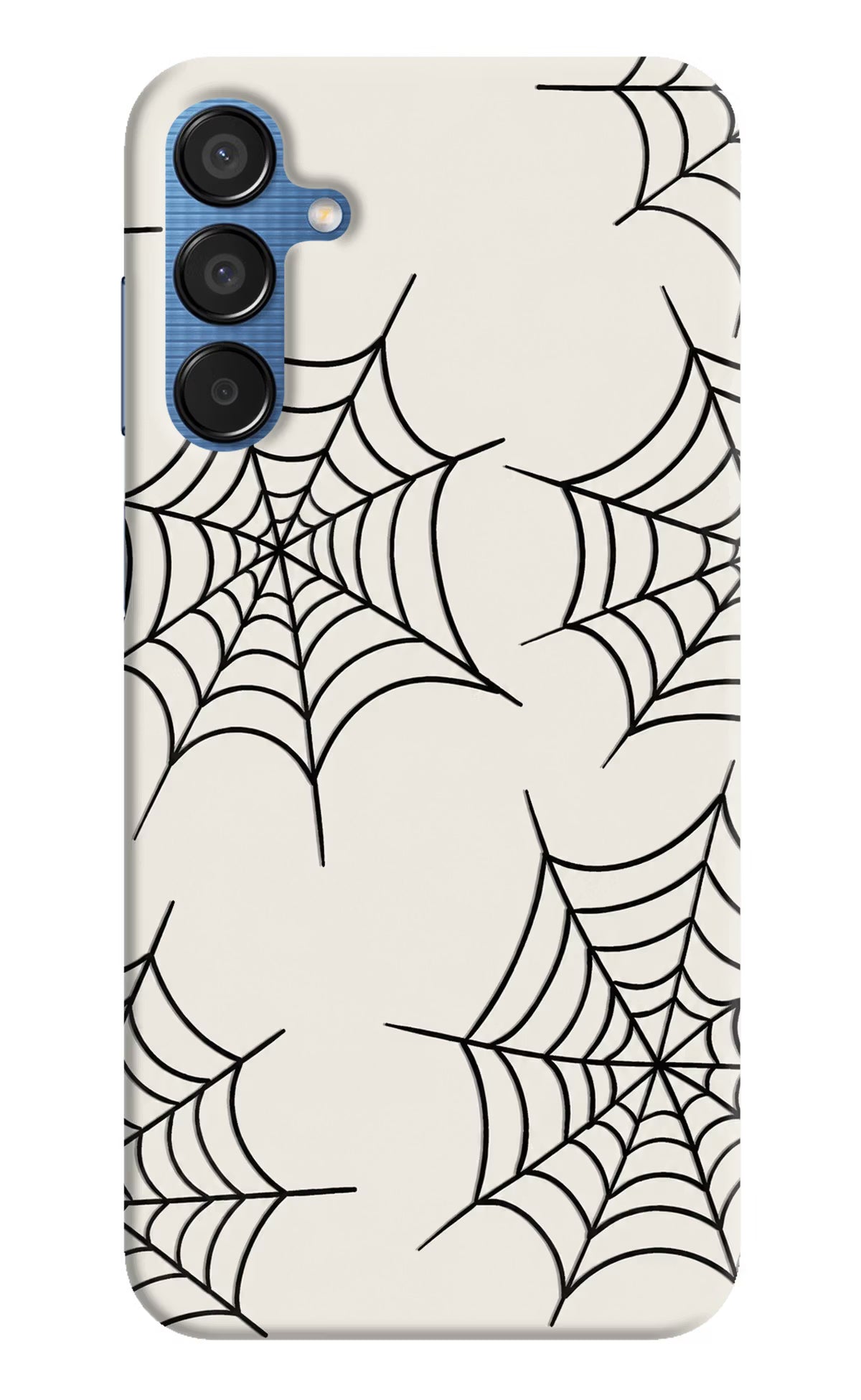Spider Web Samsung M15 5G Hard Case Back Cover by Casekaro