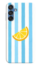 Summer Lemon Samsung M15 5G Hard Case Back Cover by Casekaro