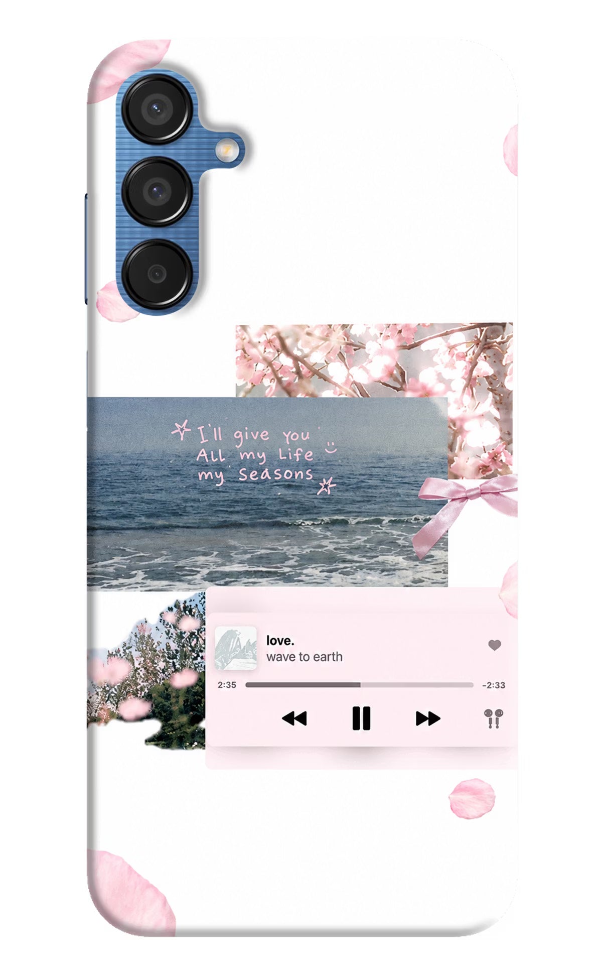 Wave to earth Samsung M15 5G Back Cover