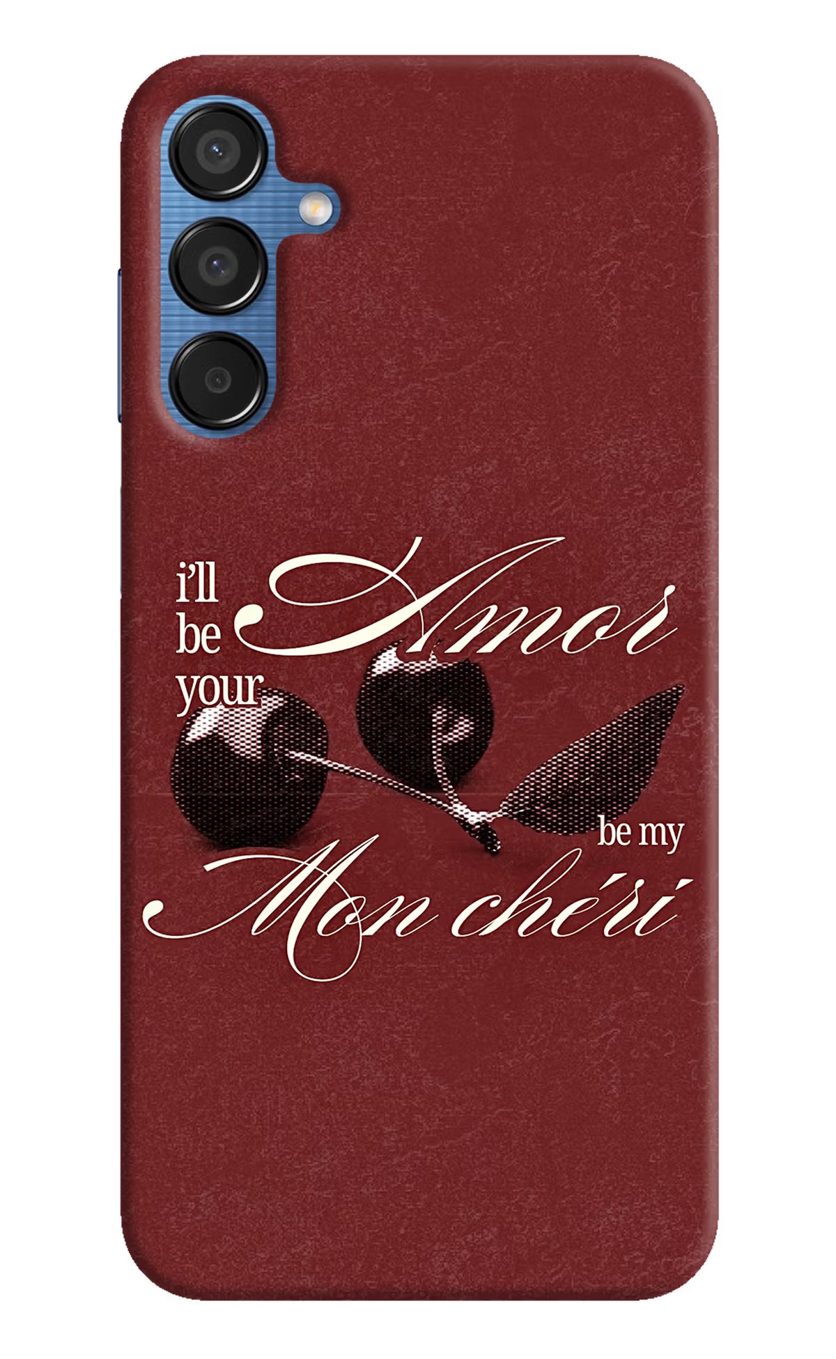 Velvet Cherry Samsung M15 5G Back Cover