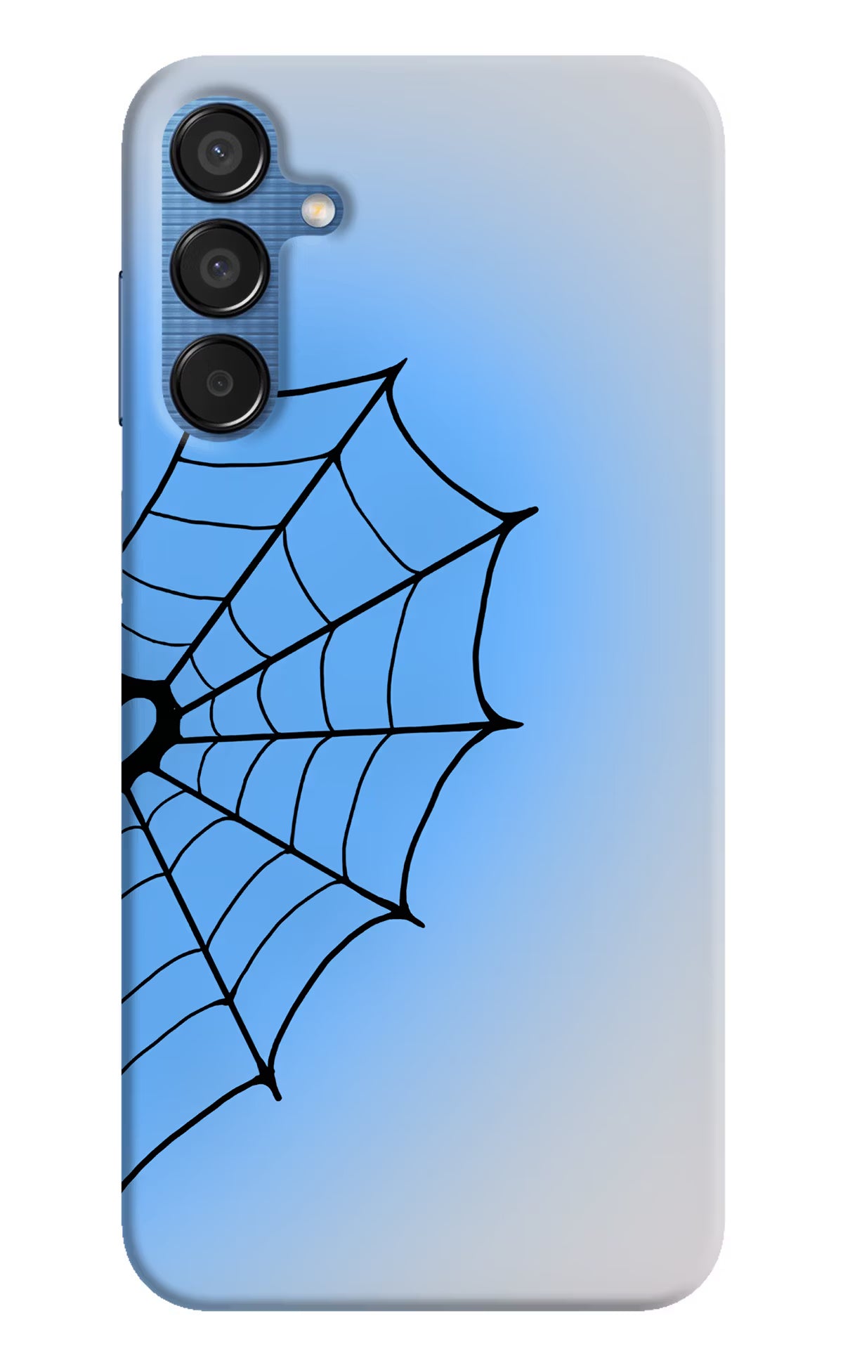 Blue Web Samsung M15 5G Back Cover