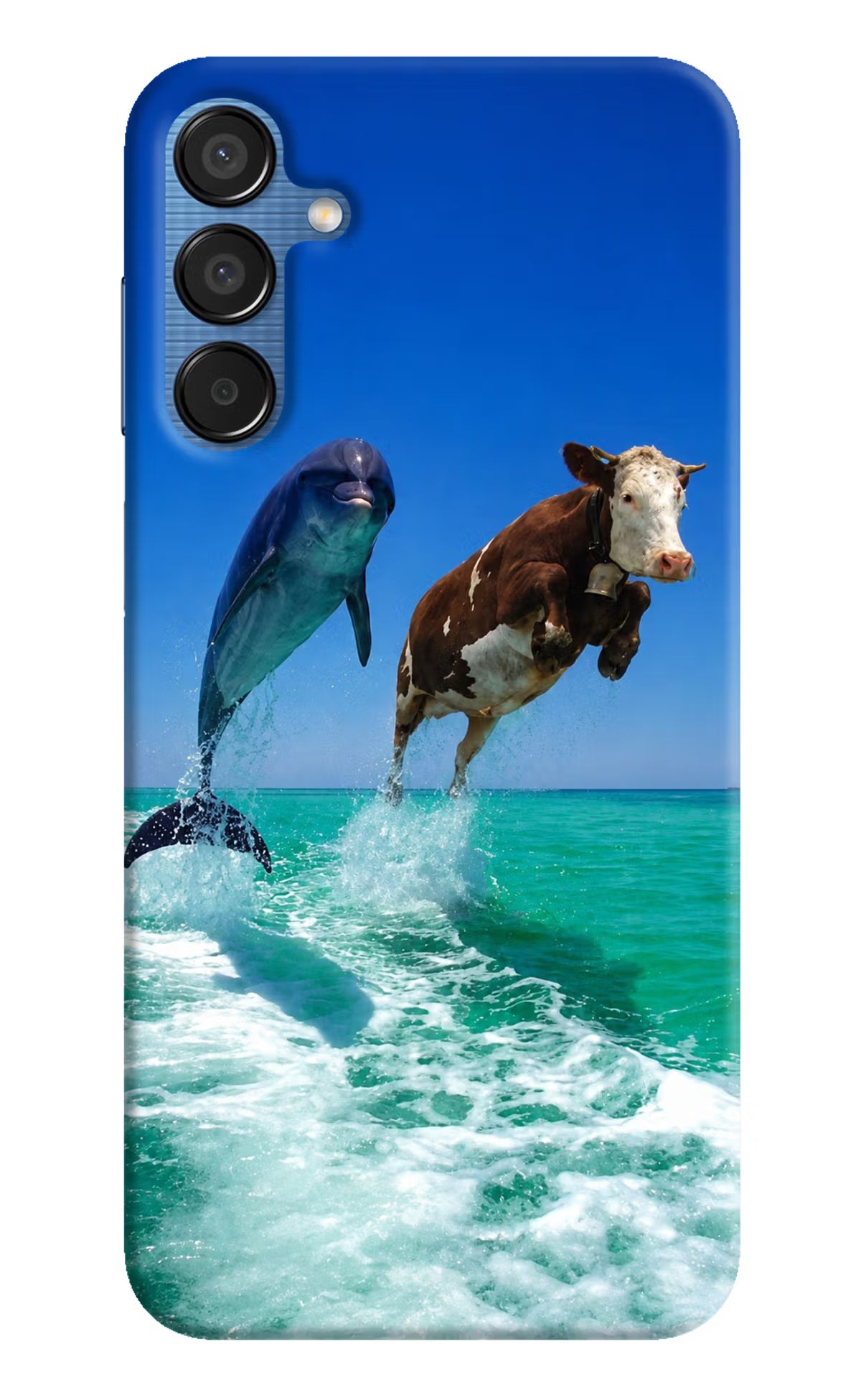 Dolphin vs Cow Samsung M15 5G Back Cover
