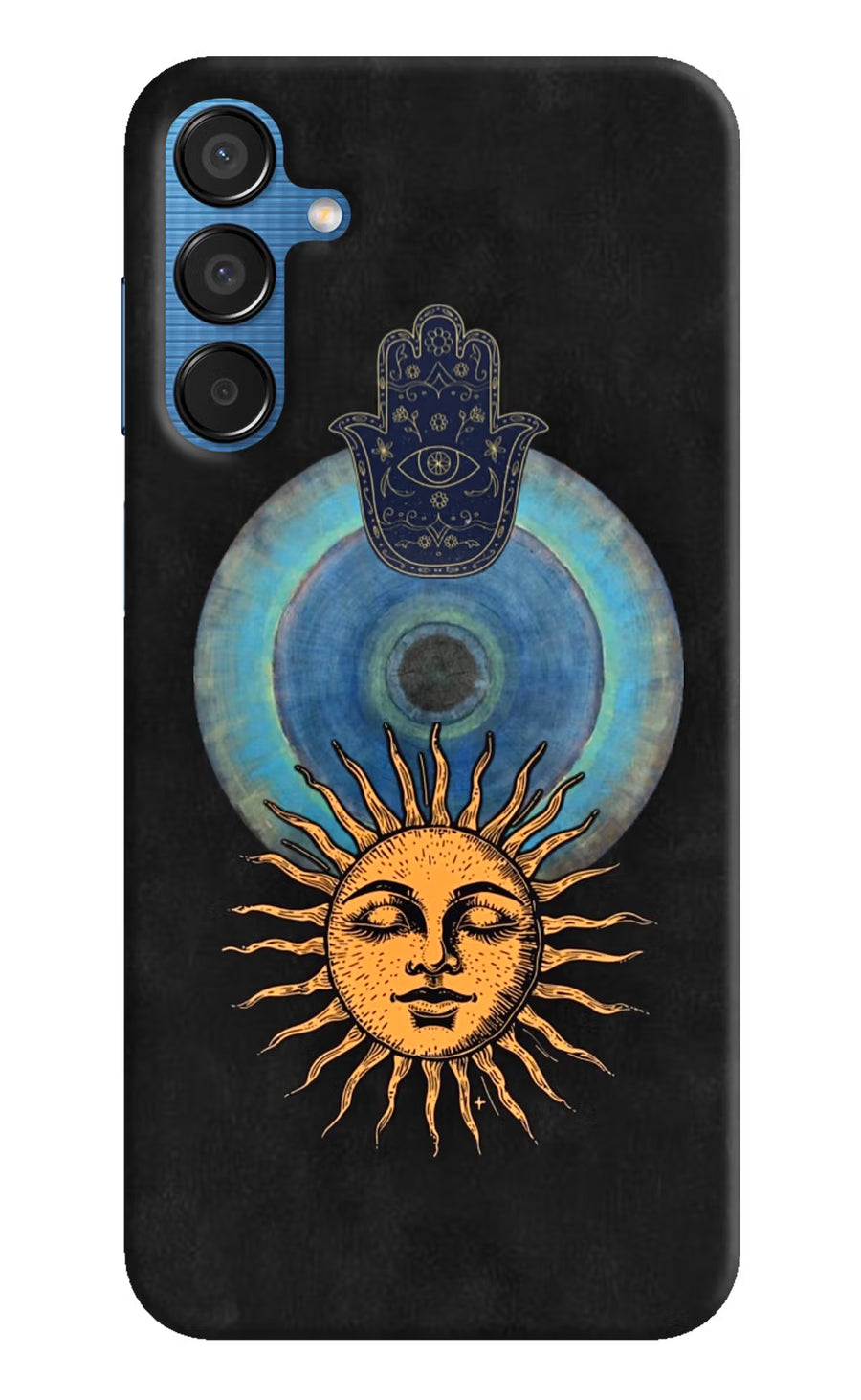 Divine Sun Samsung M15 5G Back Cover, Hard case