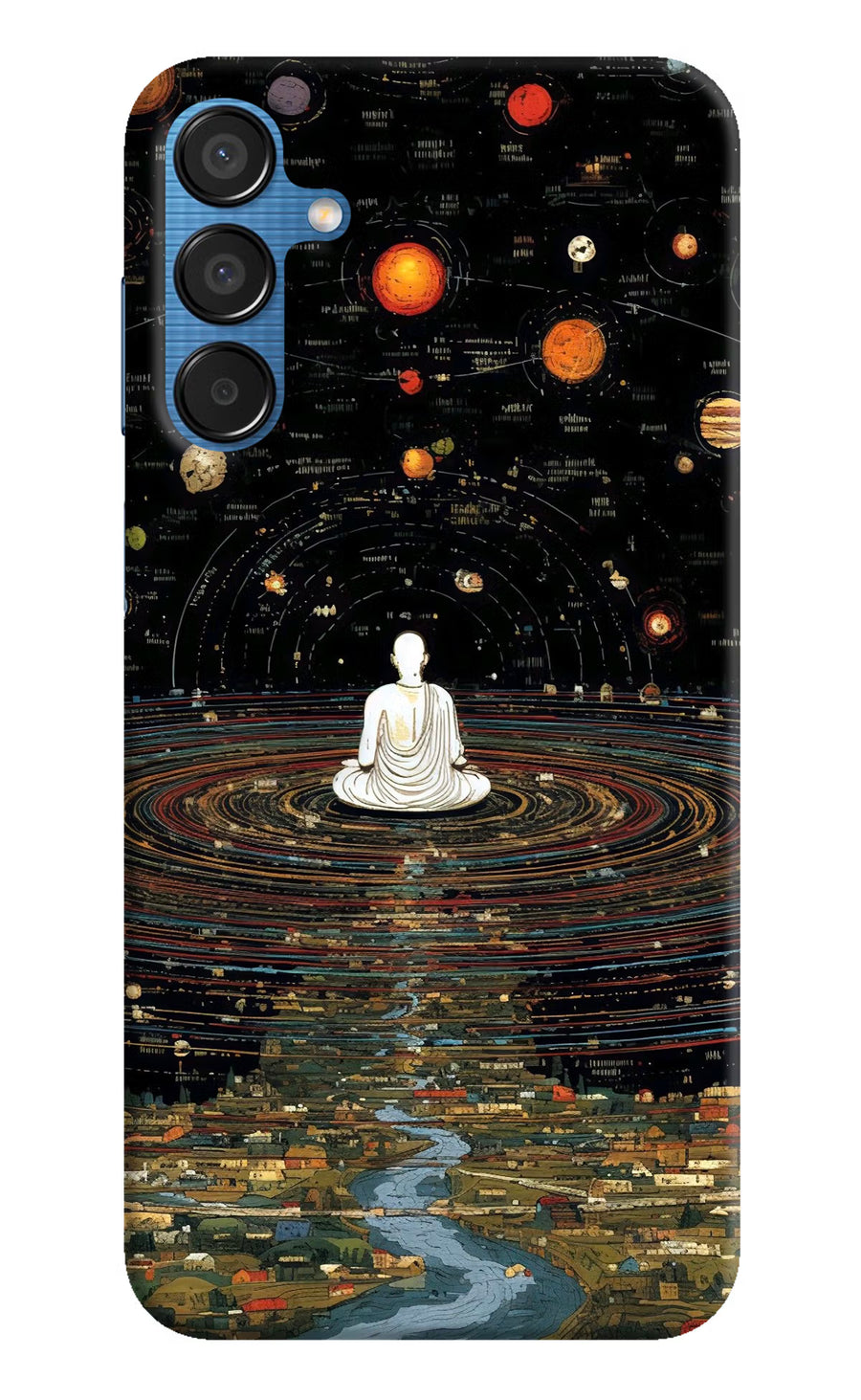 Space Monk Samsung M15 5G Back Cover, Hard case