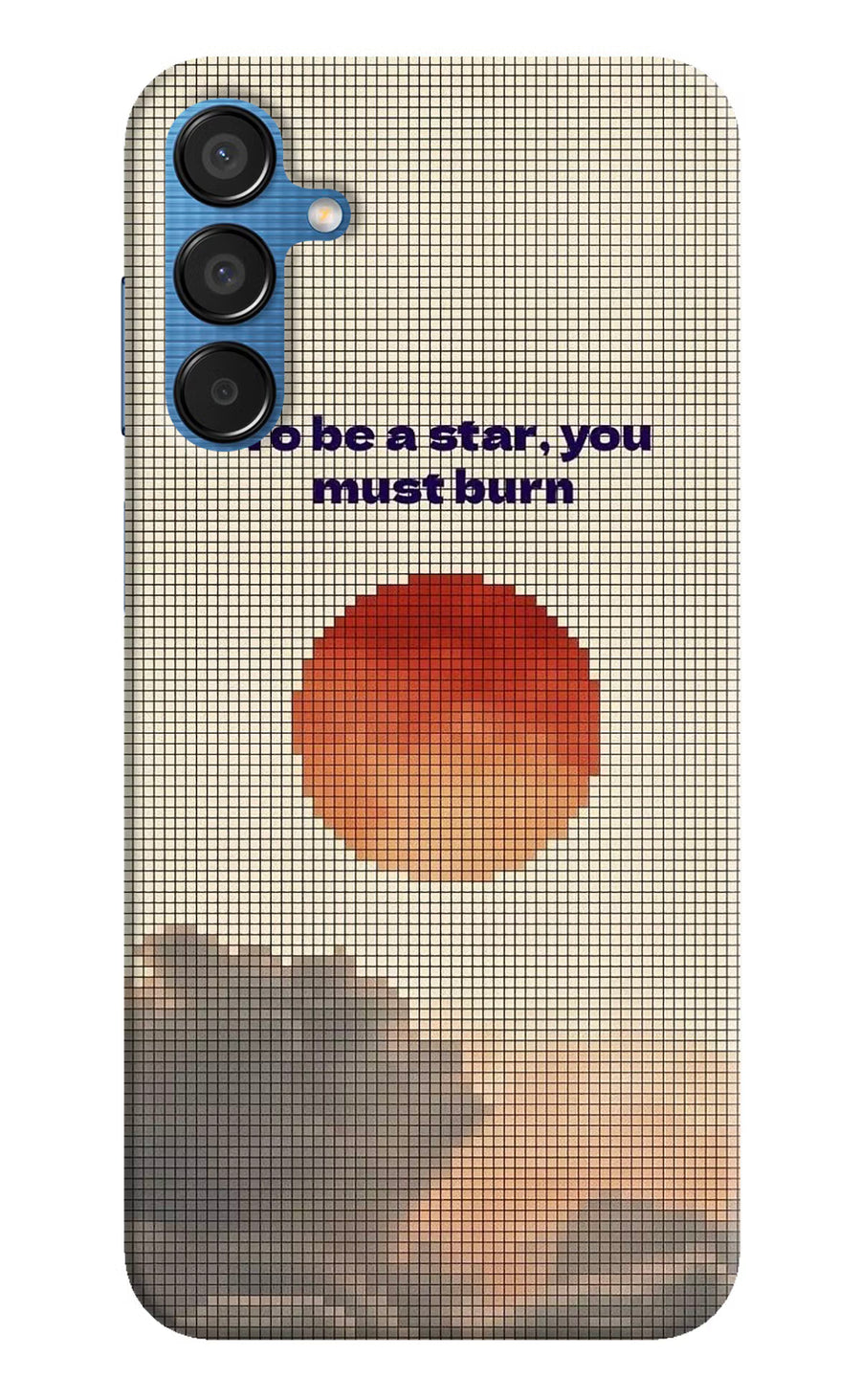 Pixel Sun Samsung M15 5G Back Cover, Hard case