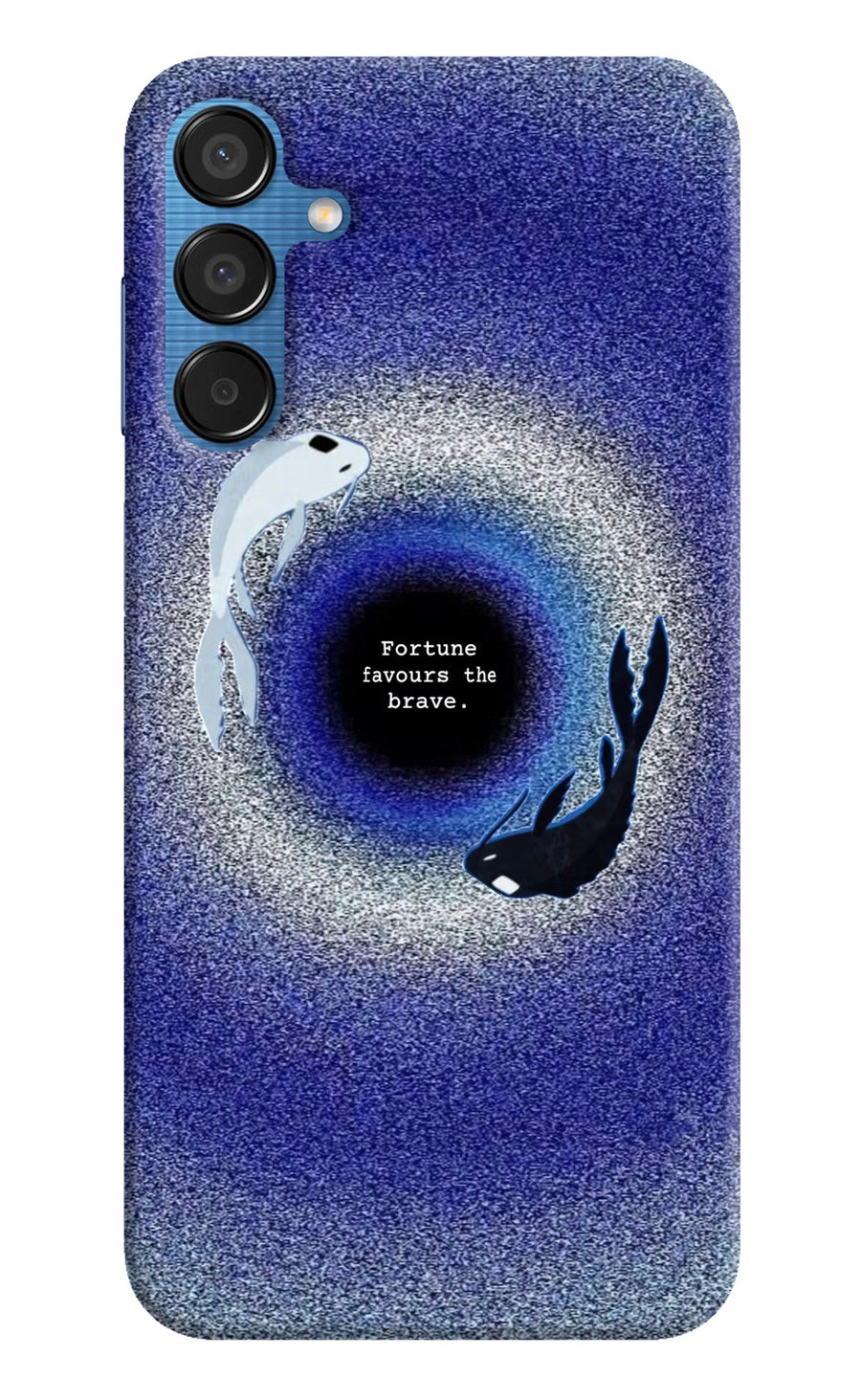 Dark Koi Samsung M15 5G Back Cover, Hard case