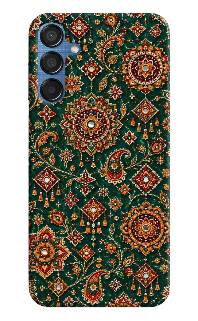 Green Pataka Samsung M15 5G Hard Case Back Cover by Casekaro