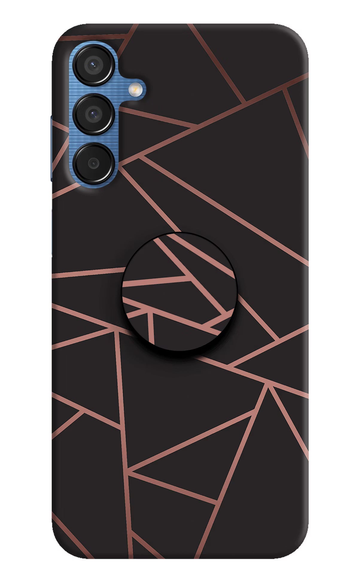Geometric Pattern Samsung M15 5G Pop Case by Casekaro