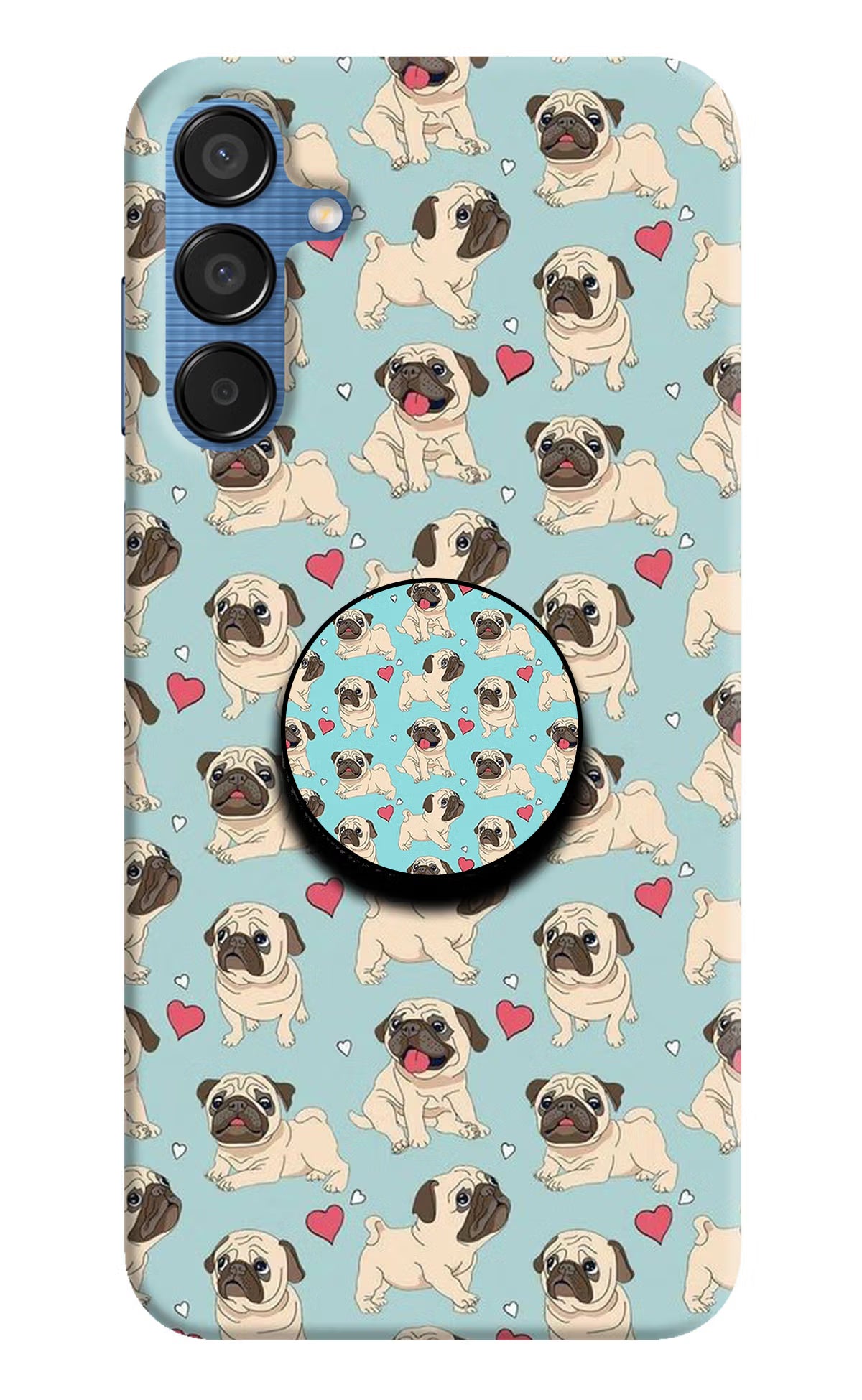 Pug Dog Samsung M15 5G Pop Case by Casekaro